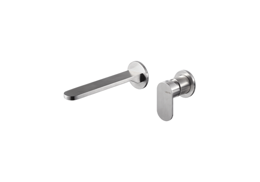 Vema Miscelatore lavabo Ayas Steel a parete senza scarico 182 mm - codice V28050