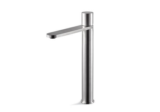 Vema Miscelatore lavabo Veny Steel alto senza scarico - codice V29021