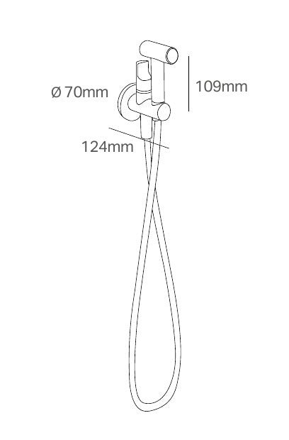 Disegno tecnico PDF con quote - Versace Curvy / Cannetè Idroscopino - finitura non rappresentata