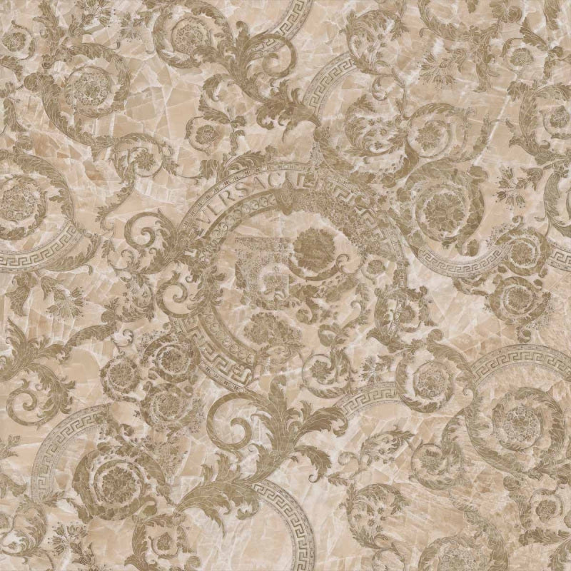 Minimale ufficiale - Versace Gemstone Megabarocco Miele 120x120 Lux 3D