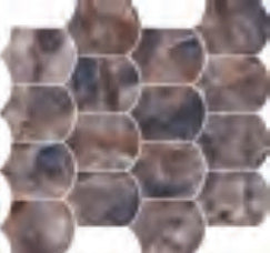 Minimale da catalogo ufficiale - Versace Gemstone Mosaico Wave Ametista 35x30,7 Lux