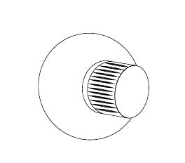 Disegno tecnico PDF ufficiale - Versace Glass Miscelatore Termostatico Round - finitura non rappresentata