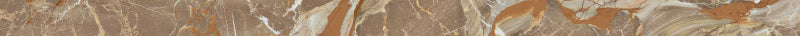 Campione superficie abbinata - Versace Harmony Marble Battiscopa Caravaggio Caramel 5,5x120 Antique 3D