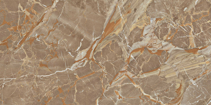 Minimale ufficiale - Versace Harmony Marble Caravaggio Caramel 60x120 Antique 3D
