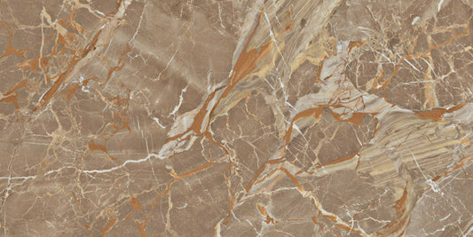 Minimale ufficiale - Versace Harmony Marble Caravaggio Caramel 60x120 Antique 3D