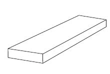 Schema ufficiale pezzo speciale - Versace Maximvs Gradone Angolare Dx Statuario White 32x120x4,5x2 Lux - finitura non rappresentata
