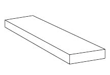 Schema ufficiale pezzo speciale - Versace Maximvs Gradone Angolare Sx Statuario White 32x120x4,5x2 Lux - finitura non rappresentata