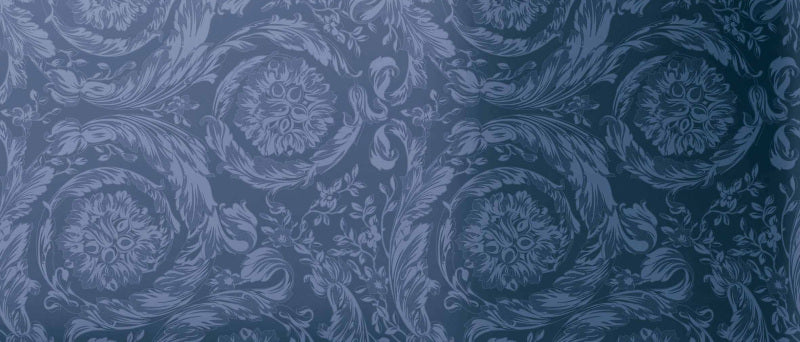 Minimale ufficiale - Versace Harmony Mirror Barocco Blue 120x280 Lux