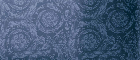 Minimale ufficiale - Versace Harmony Mirror Barocco Blue 120x280 Lux