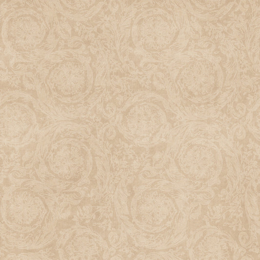 Minimale ufficiale - Versace Harmony Velvet Barocco Beige 120x120 Naturale