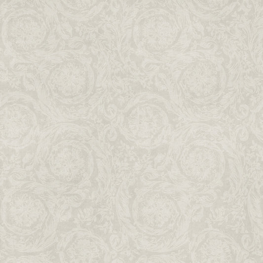 Minimale ufficiale - Versace Harmony Velvet Barocco White 120x120 Naturale