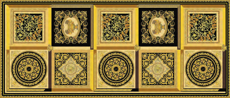 Minimale da catalogo ufficiale - Versace Manifesto Foulard 120x280 Lux