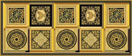Minimale da catalogo ufficiale - Versace Manifesto Foulard 120x280 Lux