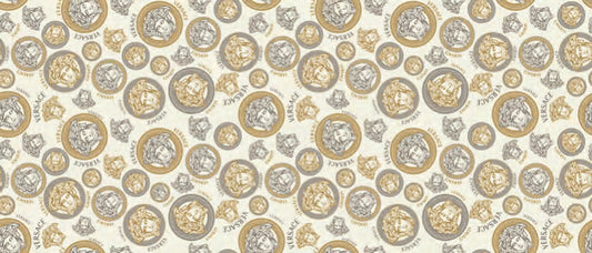 Minimale da catalogo ufficiale - Versace Manifesto Medusa White 120x280 Lux