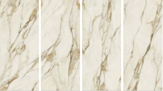 Composizione ufficiale completa - Versace Maximvs Calacatta Bright Composizione 4 lastre 480x280 Lux