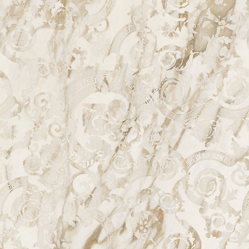 Minimale ufficiale - Versace Maximvs Megabarocco Calacatta Bright 120x120 Lux