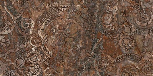 Minimale ufficiale - Versace Maximvs Megabarocco Rosa Venezia 60x120 Lux