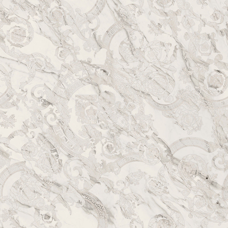 Minimale ufficiale - Versace Maximvs Megabarocco Statuario White 120x120 Lux