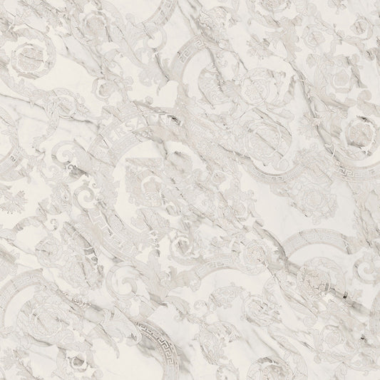 Minimale ufficiale - Versace Maximvs Megabarocco Statuario White 120x120 Lux