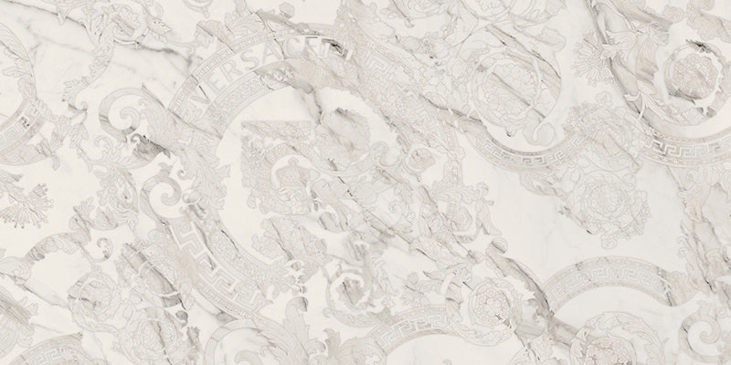 Minimale ufficiale - Versace Maximvs Megabarocco Statuario White 60x120 Lux