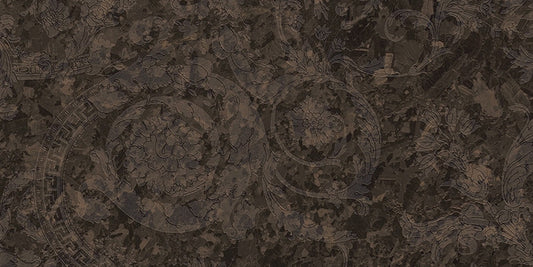 Minimale ufficiale - Versace Meteorite Megabarocco Moka 60x120 Lappato