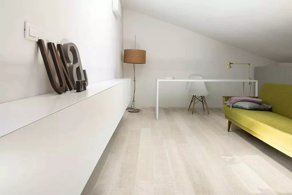 Wooden White 26,5x180 matte - Gres Porcellanato di Florim - Prezzo solo €76! Compra ora su CEGO CERAMICHE