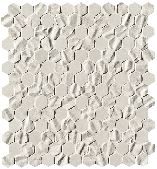 Bloom White Star Esagono Mosaico 29,5x32,5 - Pasta Bianca di Fap Ceramiche - Prezzo solo €267.46! Compra ora su CEGO CERAMICHE