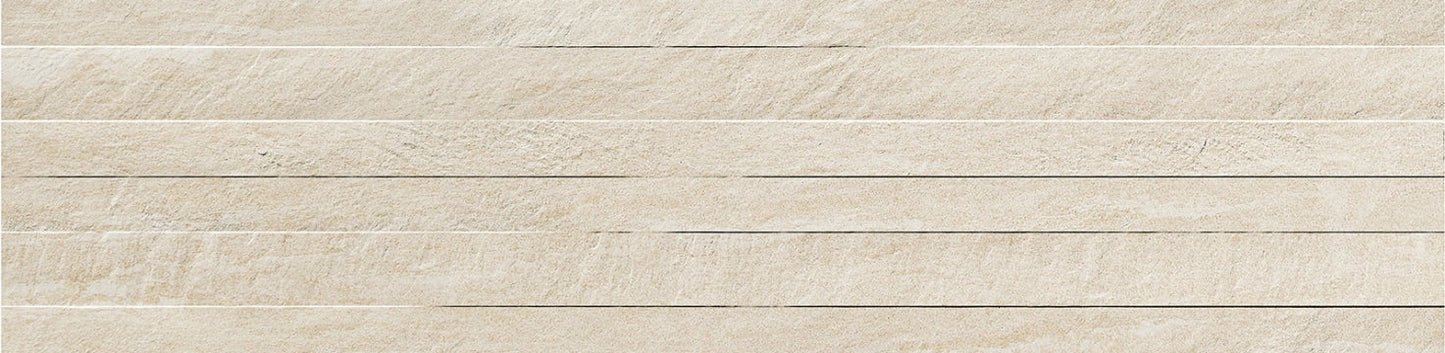 Dualmood Stone White Wall 22,5x90 Naturale - Gres Porcellanato di Coem Ceramiche - Prezzo solo €58! Compra ora su CEGO CERAMICHE