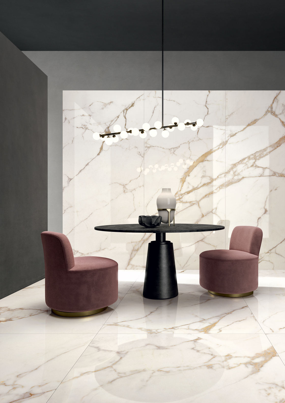 Delight Calacatta Oro 60x60 Lux (lucido) - Gres Porcellanato di Lea Ceramiche - Prezzo solo €61.20! Compra ora su CEGO CERAMICHE