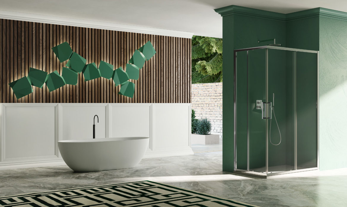 Box Doccia Kleos angolo, lato scorrevole+lato scorrevole - Box Doccia di Vanitadocce - Prezzo solo €780! Compra ora su CEGO CERAMICHE