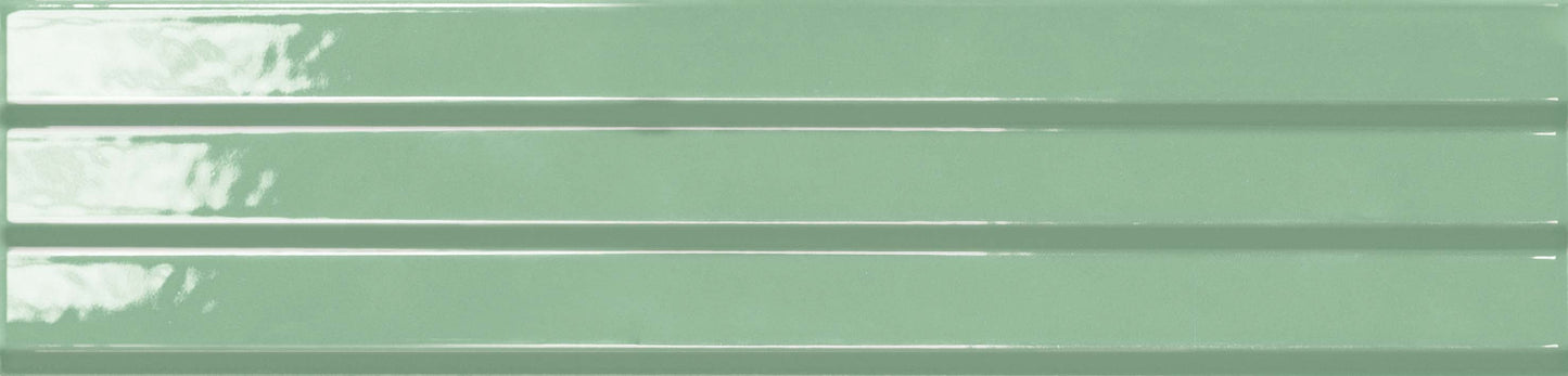Flow Mint Glossy 6x25 - Pasta Bianca di Flaviker - Prezzo solo €16.90! Compra ora su CEGO CERAMICHE