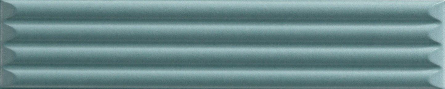 Up Cannettato Green 25x5 Glossy - Pasta Bianca di LA FABBRICA AVA - Prezzo solo €18! Compra ora su CEGO CERAMICHE