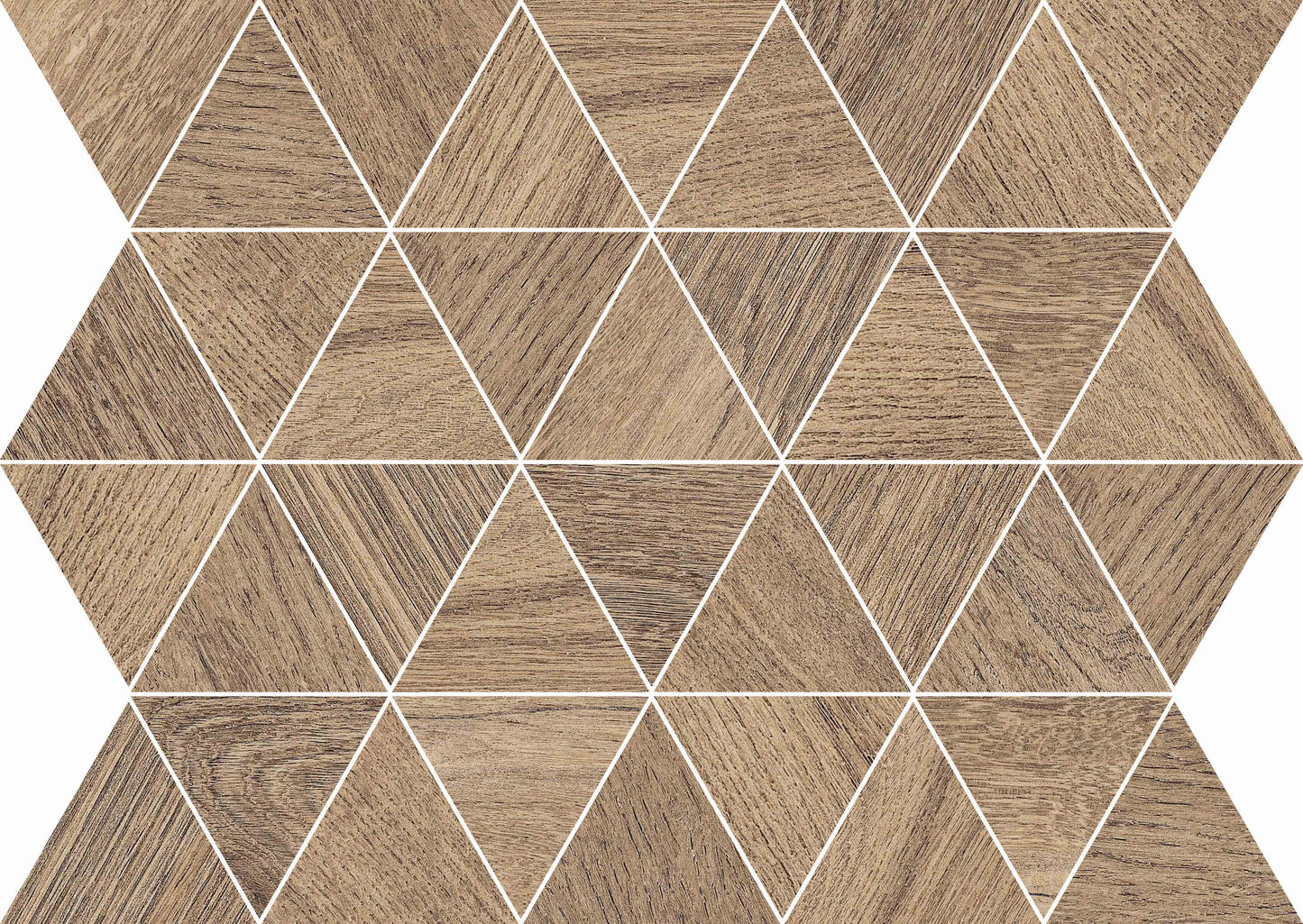 Cozy Brown Mosaico Triangoli 26x34 Nat - Gres Porcellanato di Flaviker - Prezzo solo €97! Compra ora su CEGO CERAMICHE