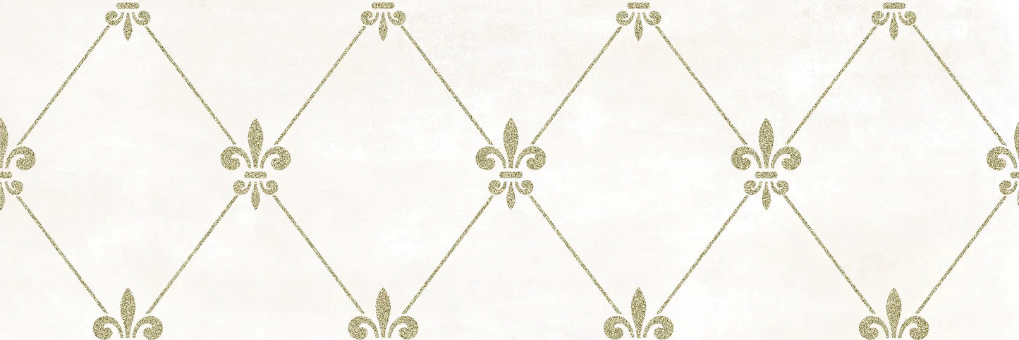 More! Ins. Florentine Lily Ivory 25x75 - Pasta Bianca di Paul Ceramiche - Prezzo solo €108! Compra ora su CEGO CERAMICHE