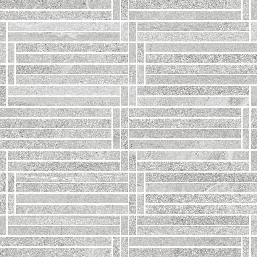 Trex Mosaico grey A+B 25x75 - Pasta Bianca di Paul Ceramiche - Prezzo solo €77.30! Compra ora su CEGO CERAMICHE