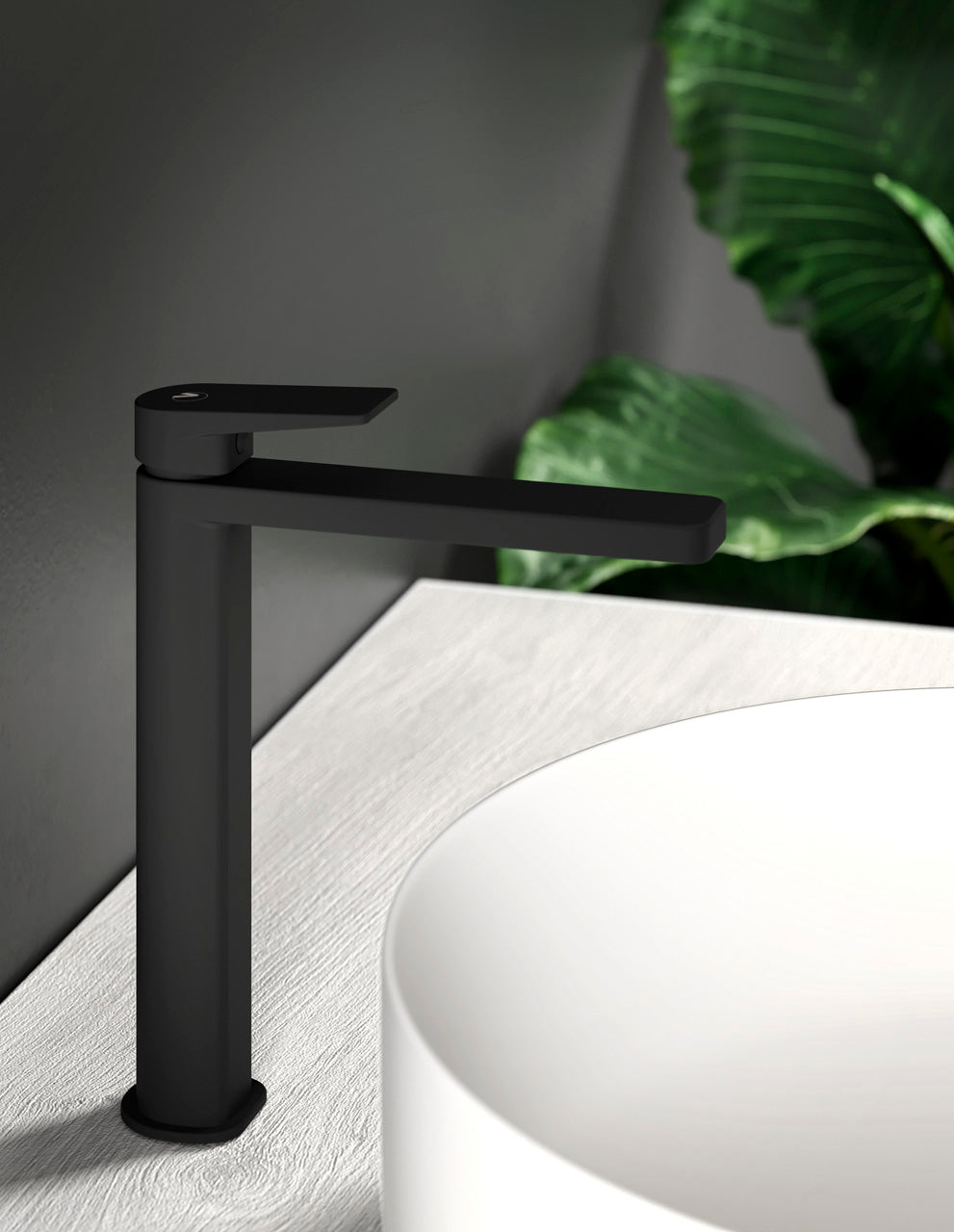 Deck Lavabo Monocomando Alto Nero Opaco Carbon - Rubinetteria di Vanitadocce - Prezzo solo €136! Compra ora su CEGO CERAMICHE