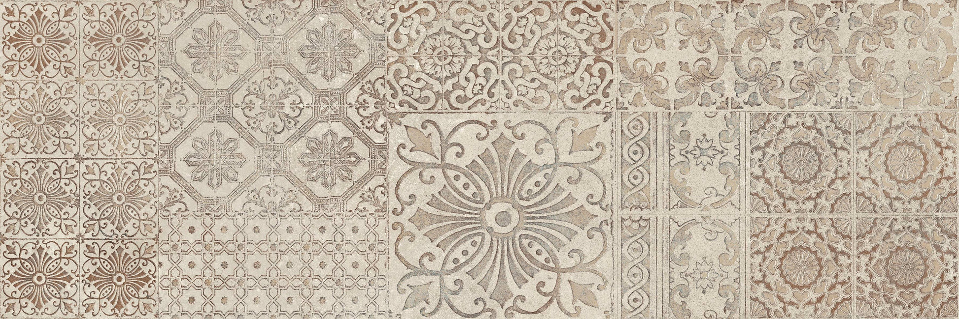 Columbia Soho Mix Decoro Satinato 25x75 - Pasta Bianca di Cotto Petrus - Prezzo solo €34.50! Compra ora su CEGO CERAMICHE