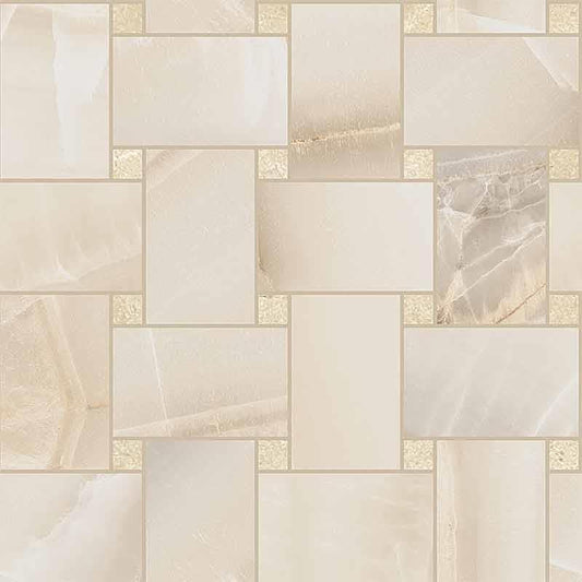 Akoya Ivory Maxi Rete 30x30 Kry - Gres Porcellanato di Ceramica Sant'Agostino - Prezzo solo €89! Compra ora su CEGO CERAMICHE