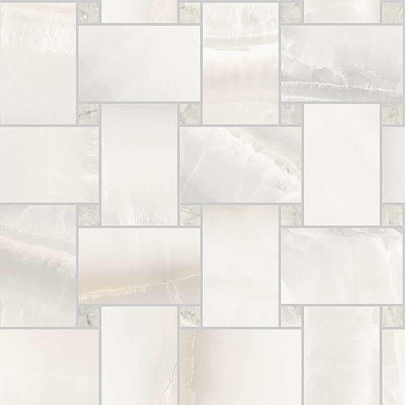 Akoya White Maxi Rete 30x30 Kry - Gres Porcellanato di Ceramica Sant'Agostino - Prezzo solo €89! Compra ora su CEGO CERAMICHE