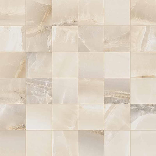 Akoya Ivory Mosaico 30x30 nat - Gres Porcellanato di Ceramica Sant'Agostino - Prezzo solo €63! Compra ora su CEGO CERAMICHE