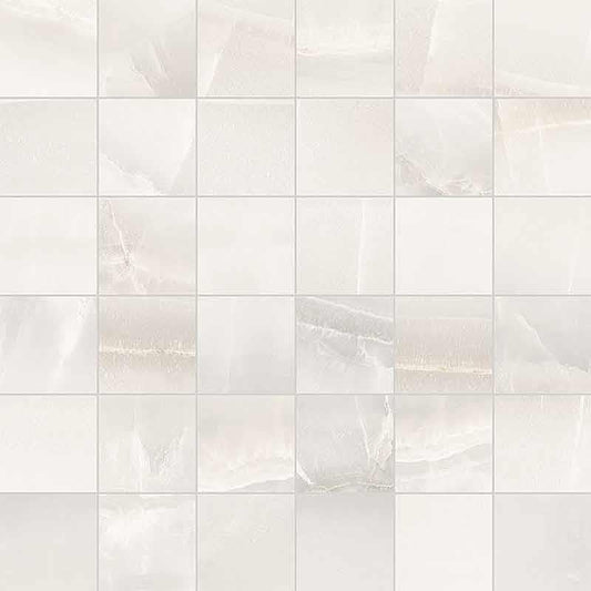 Akoya White Mosaico 30x30 nat - Gres Porcellanato di Ceramica Sant'Agostino - Prezzo solo €63! Compra ora su CEGO CERAMICHE