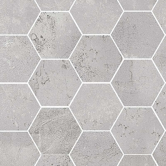 Hexagon Oxidart Silver 27x32,5 - Gres Porcellanato di Ceramica Sant'Agostino - Prezzo solo €64.75! Compra ora su CEGO CERAMICHE