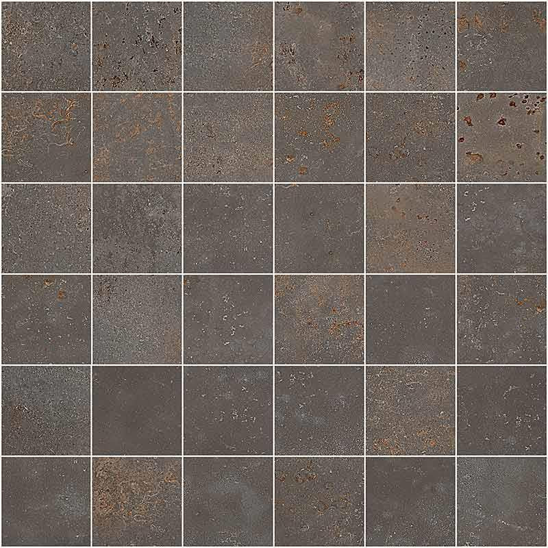 Mosaico Oxidart Iron 30x30 - Gres Porcellanato di Ceramica Sant'Agostino - Prezzo solo €63.40! Compra ora su CEGO CERAMICHE