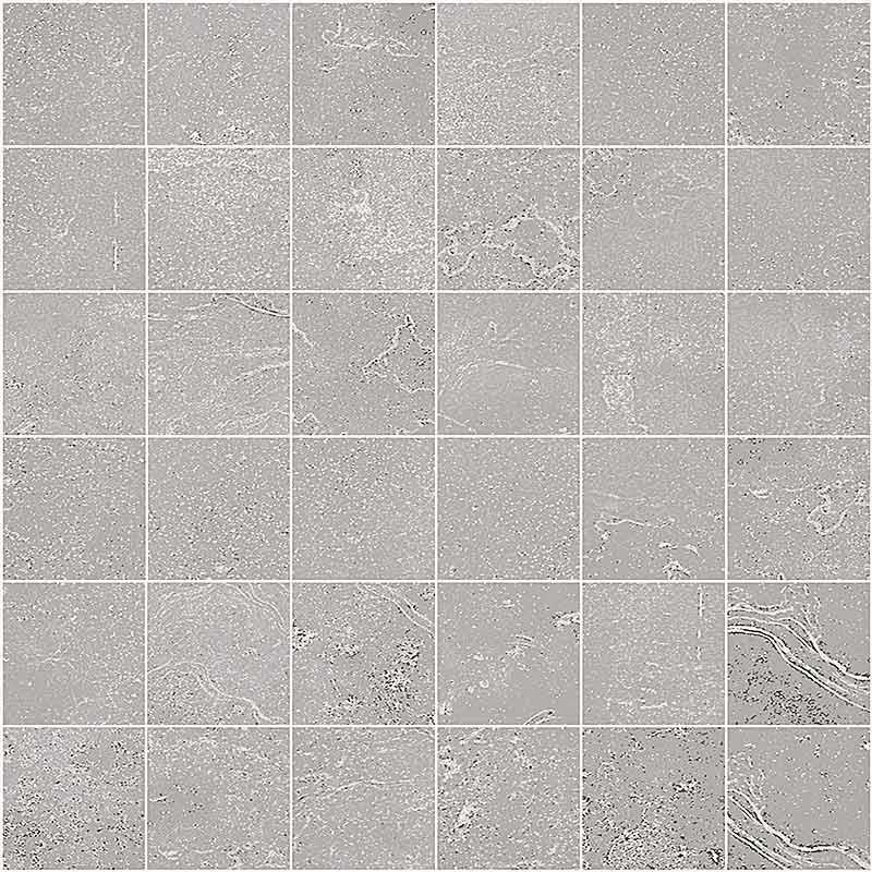 Mosaico Oxidart Silver 30x30 - Gres Porcellanato di Ceramica Sant'Agostino - Prezzo solo €63.40! Compra ora su CEGO CERAMICHE