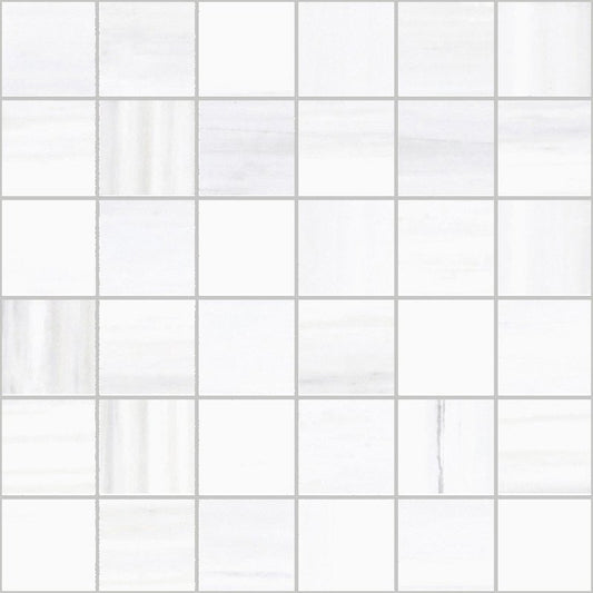 Themar Bianco lasa Mosaico 30x30 - Gres Porcellanato di Ceramica Sant'Agostino - Prezzo solo €60.50! Compra ora su CEGO CERAMICHE