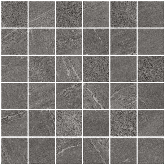 Waystone Dark Mosaico 30x30 - Gres Porcellanato di Ceramica Sant'Agostino - Prezzo solo €60.50! Compra ora su CEGO CERAMICHE