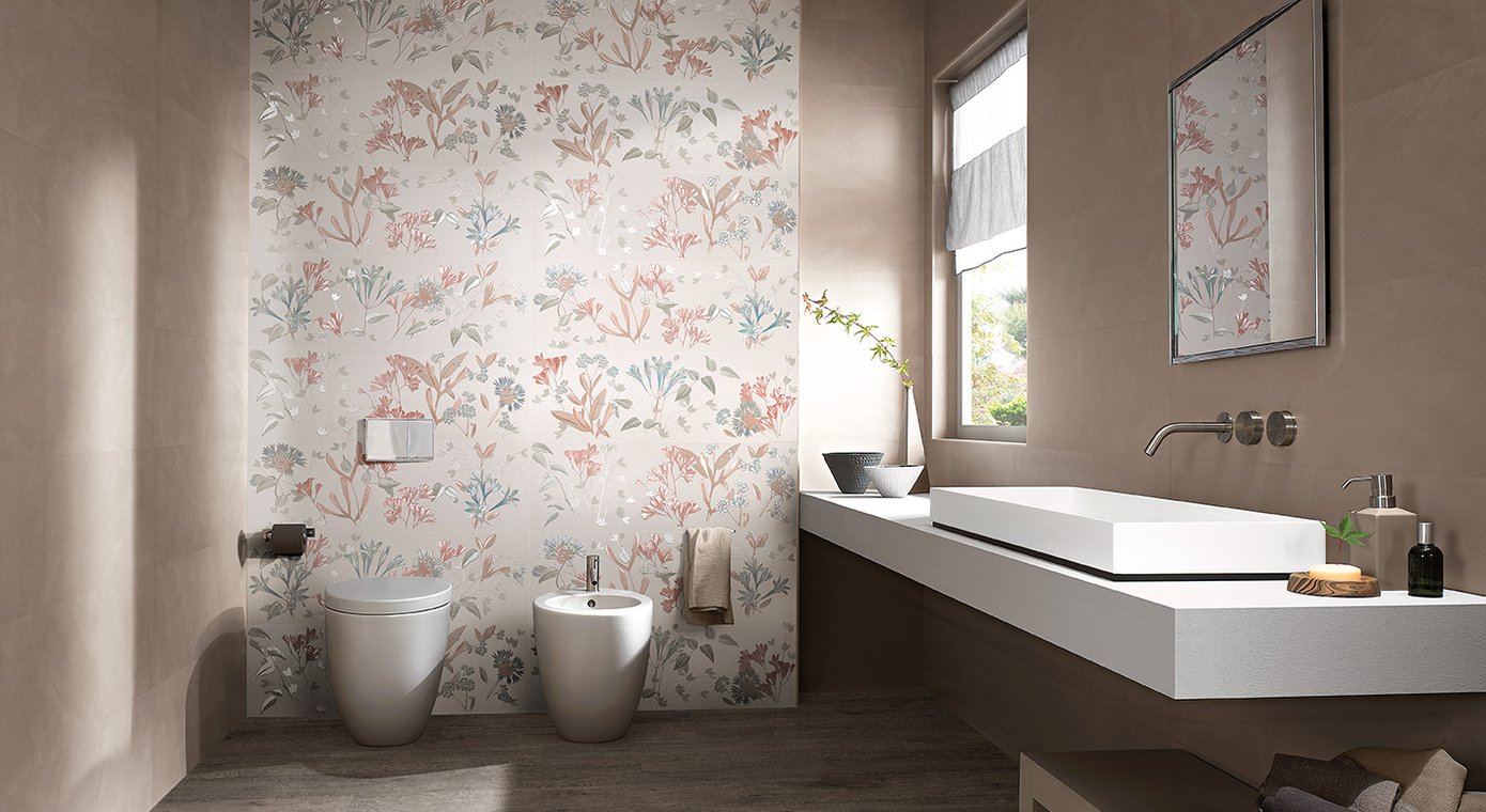 Flower Romance Deco & More 30x90 - Pasta Bianca di Fap Ceramiche - Prezzo solo €59! Compra ora su CEGO CERAMICHE