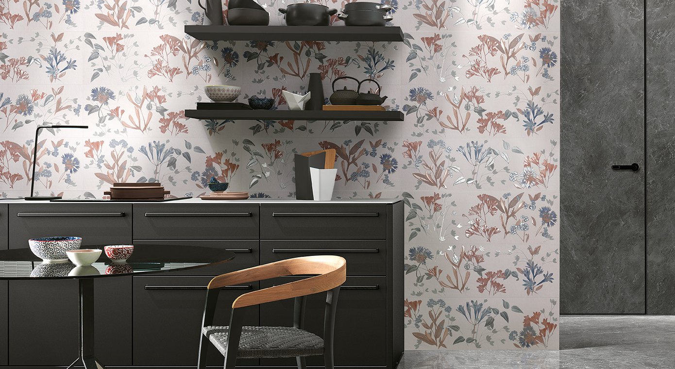 Flower Romance Deco & More 30x90 - Pasta Bianca di Fap Ceramiche - Prezzo solo €59! Compra ora su CEGO CERAMICHE