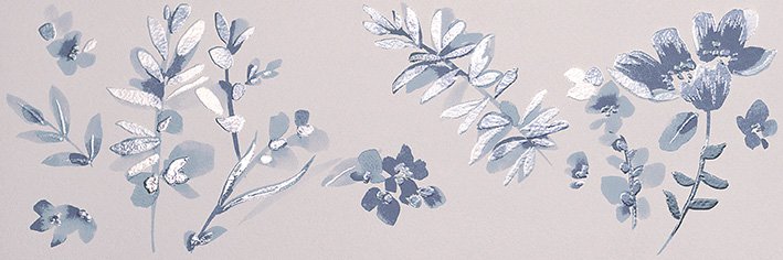 Flower Blu Deco & More 30x90 - Pasta Bianca di Fap Ceramiche - Prezzo solo €59! Compra ora su CEGO CERAMICHE