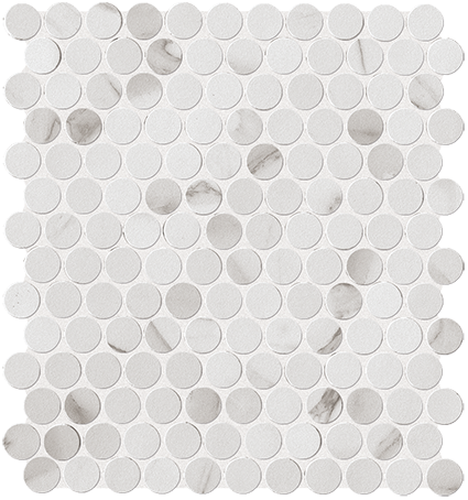 Roma Statuario Round Mosaico  29,5x32,5 - Gres Porcellanato di Fap Ceramiche - Prezzo solo €228! Compra ora su CEGO CERAMICHE